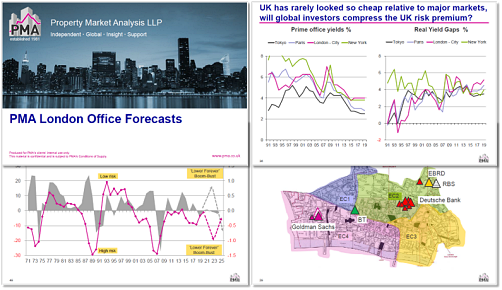 Image showing Central London Office Forecast service.