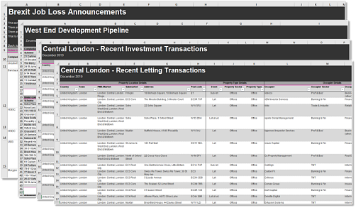 Image showing Central London Office Forecast service.